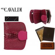 Naiste rahakott CA-6-3 PLUM, CAVALDI 4U, Nahast rahakotid